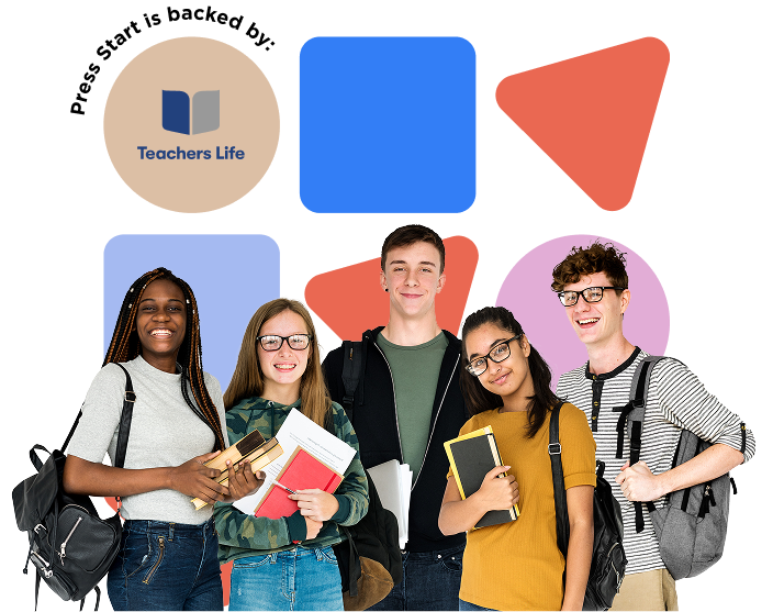 Press Start is backed by Teachers Life